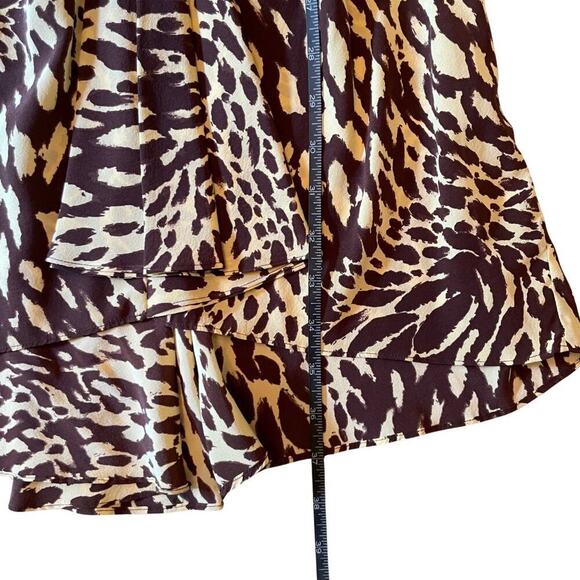 A.L.C. Marcie Silk Ruched Long Sleeve Mini Dress Size 6 752J - Picture 7 of 15